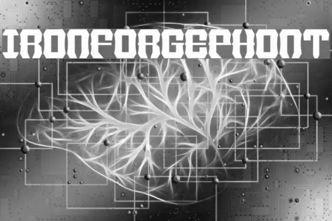 IronForgePhont フォント examples