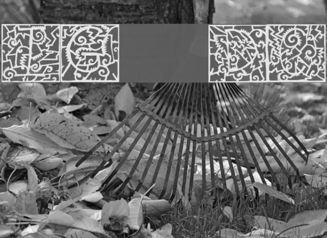 IronGlass DropCaps Font examples