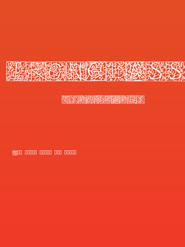 IronGlass DropCaps Poster