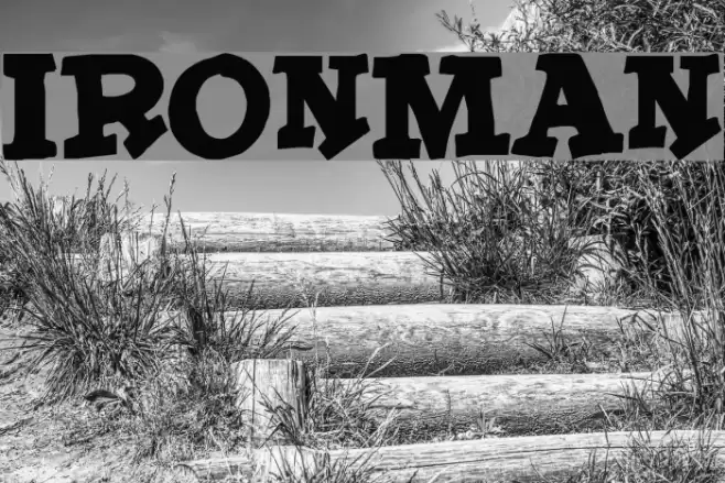 IronMan Font examples