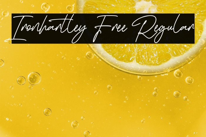 Ironhartley Free Regular Example 1