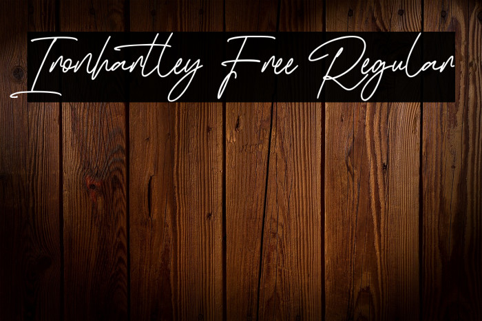 Ironhartley Free Regular Example 2