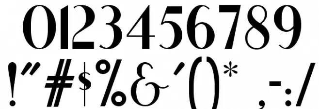 Ironick NF Font OTHER CHARS