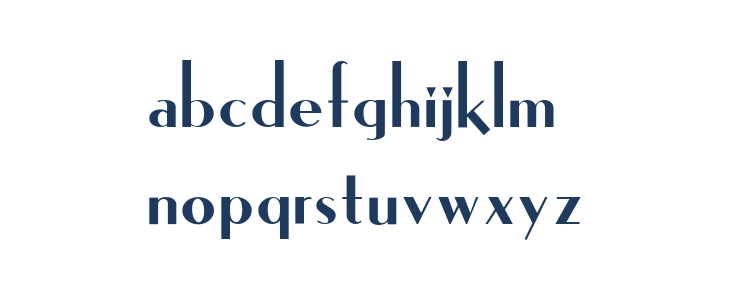 Ironick NF Lowercase