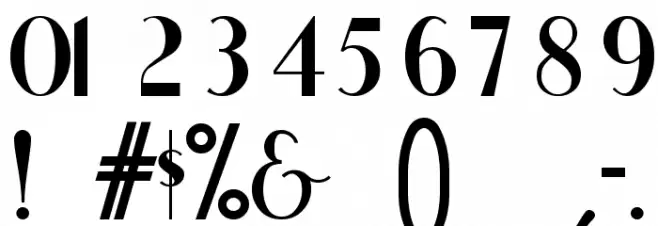 Ironick-Normal Font OTHER CHARS