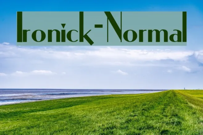 Ironick-Normal Example 3