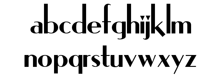 Ironick-Normal Font LOWERCASE