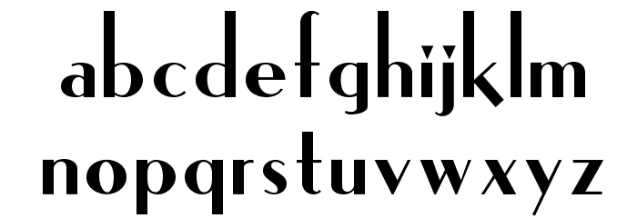 IronickNF Font LOWERCASE