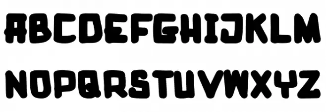 Ironiz Font Litere mici