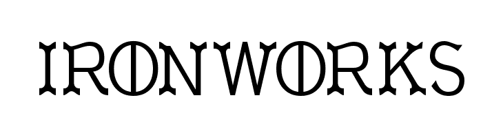 Ironworks  font caratteri gratis