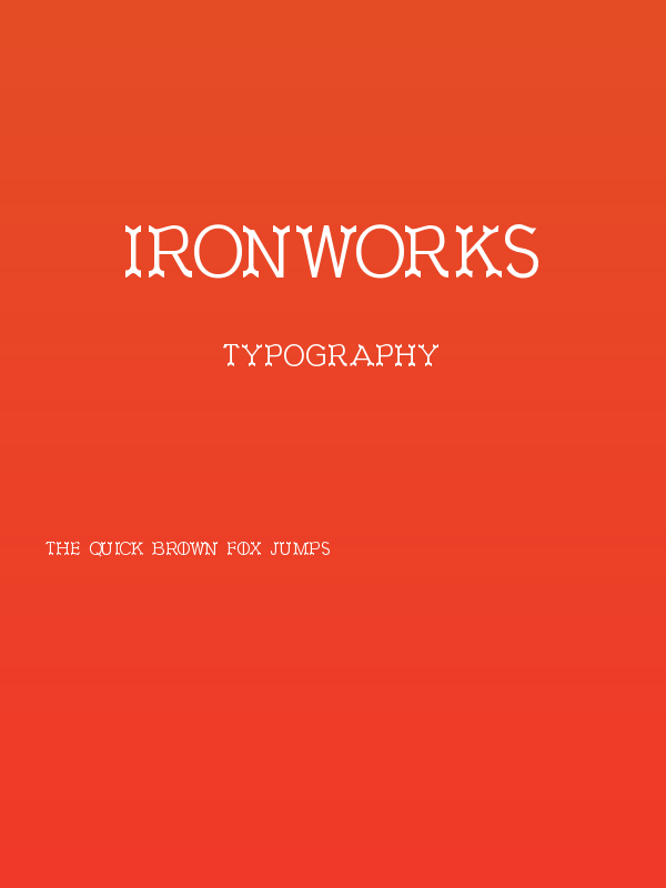 Ironworks Poster