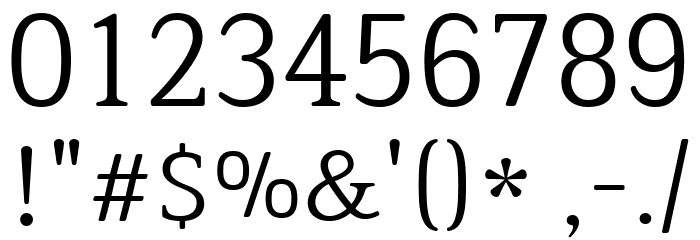 Iropke Batang Medium Font OTHER CHARS