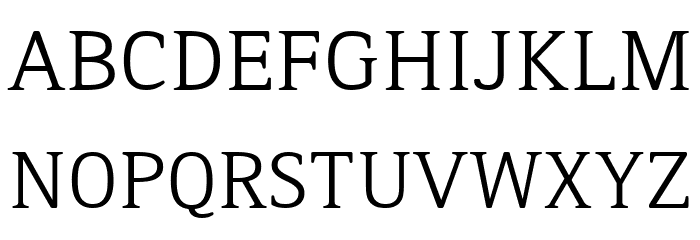 Iropke Batang Medium Font UPPERCASE