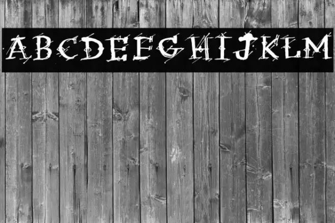 Irregular Ledger Regular Font examples