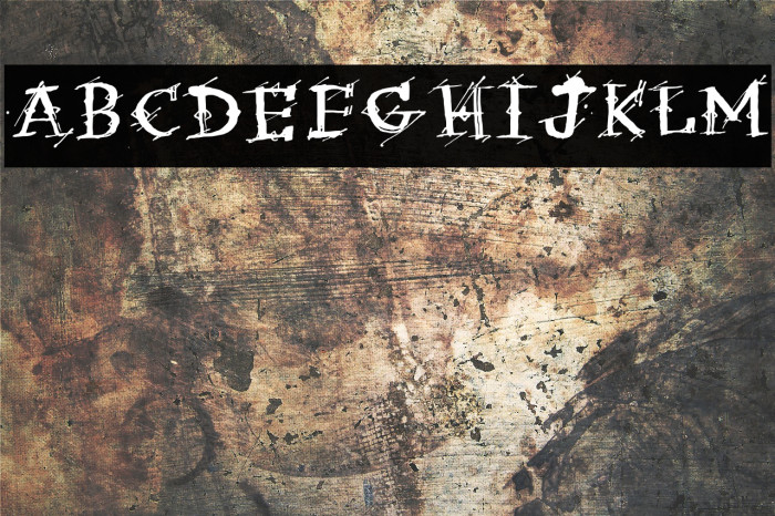 Irregular Ledger Regular Font examples
