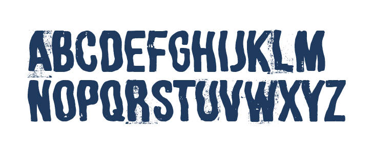 Irregular Poster Lowercase