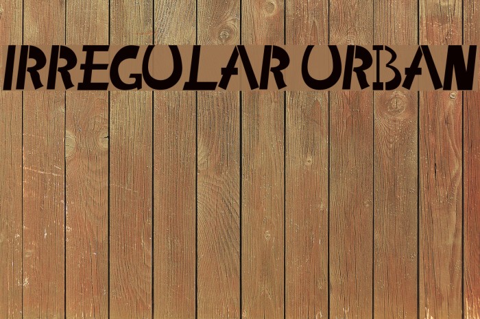 Irregular Urban Example 3