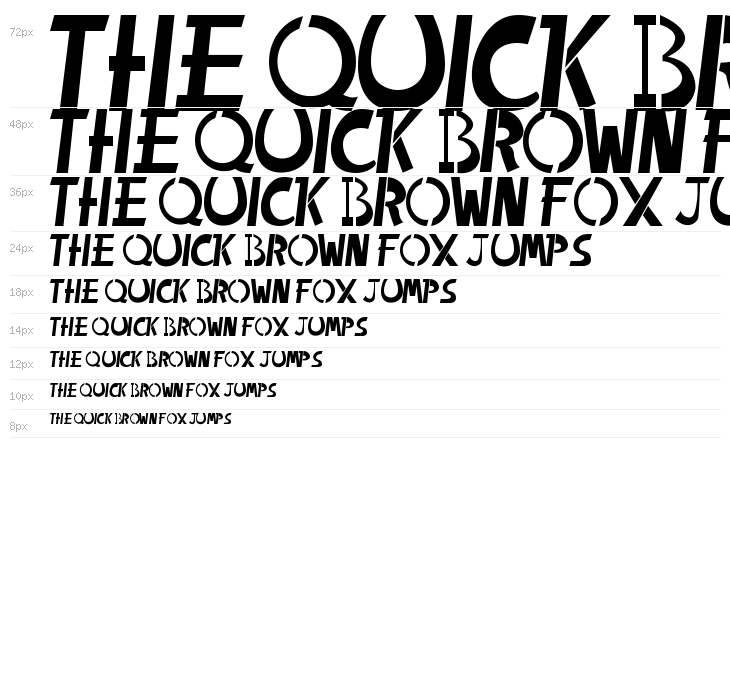 Irregular Urban Waterfall