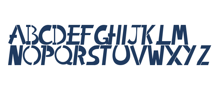 Irregular Urban Lowercase