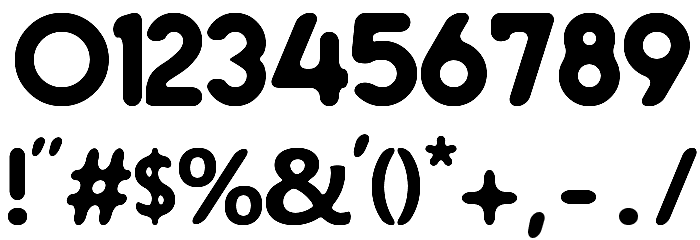 Irresistible Font OTHER CHARS