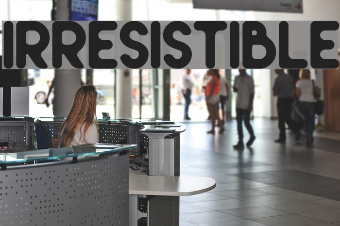 Irresistible Font examples