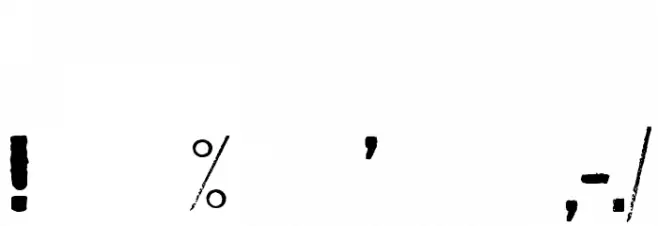 Irresponsible Direction Font OTHER CHARS