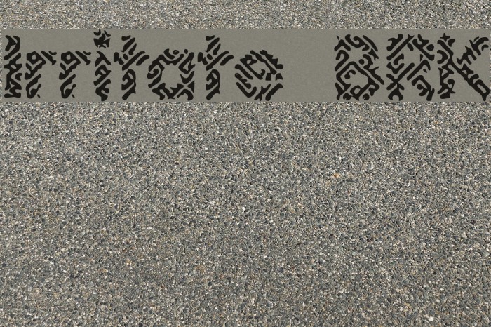 Irritate BRK Font examples