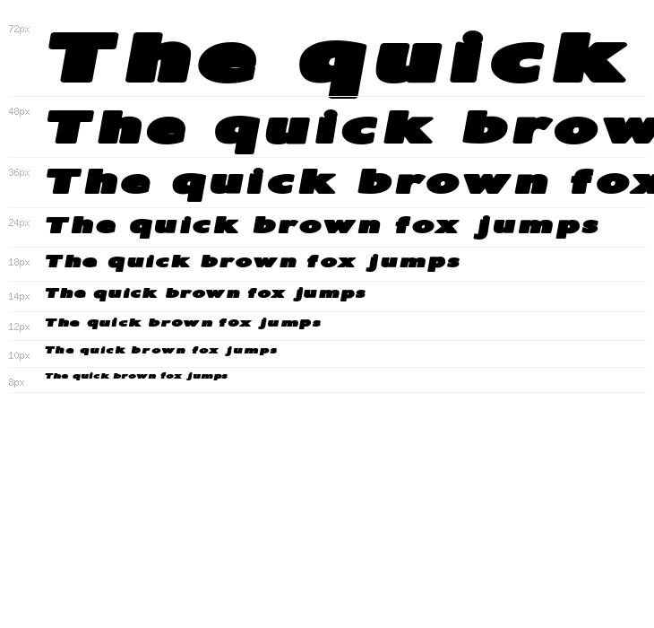 Irtusk Bold Italic Waterfall