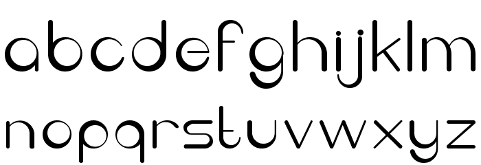 irekani Font LOWERCASE