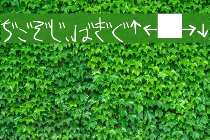 irie Bold Font examples
