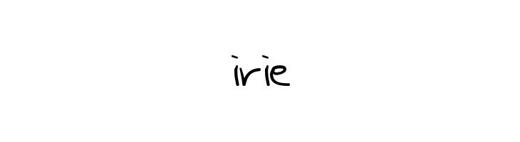 irie Font - FFonts.net