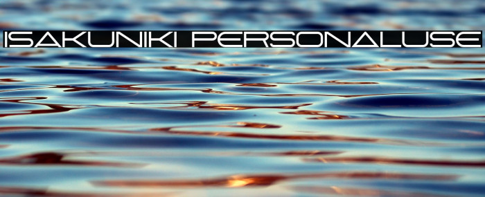 ISAKUNIKI Personaluse Example 1