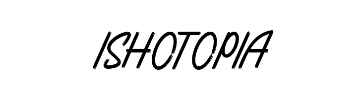 ISHOTOPIA  नि: शुल्क फ़ॉन्ट्स डाउनलोड