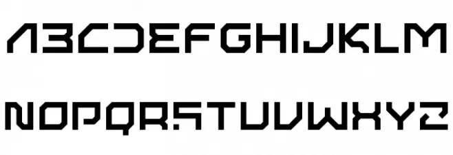 ISL_ALPHABOT XEN Font Litere mari