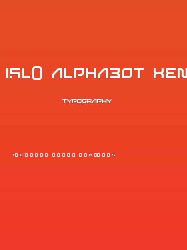 ISL_ALPHABOT XEN Poster