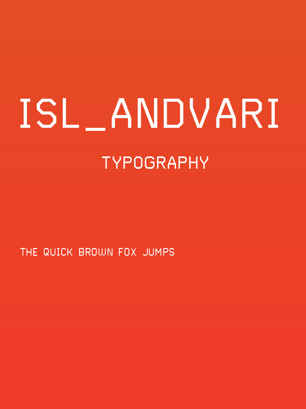 ISL_Andvari Poster