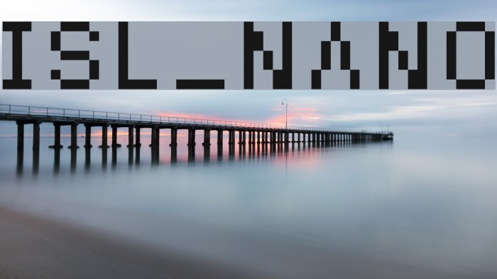 ISL_NANO Font examples