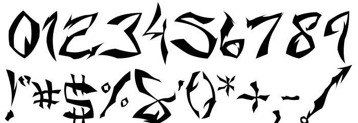 ISL_Villain Font OTHER CHARS