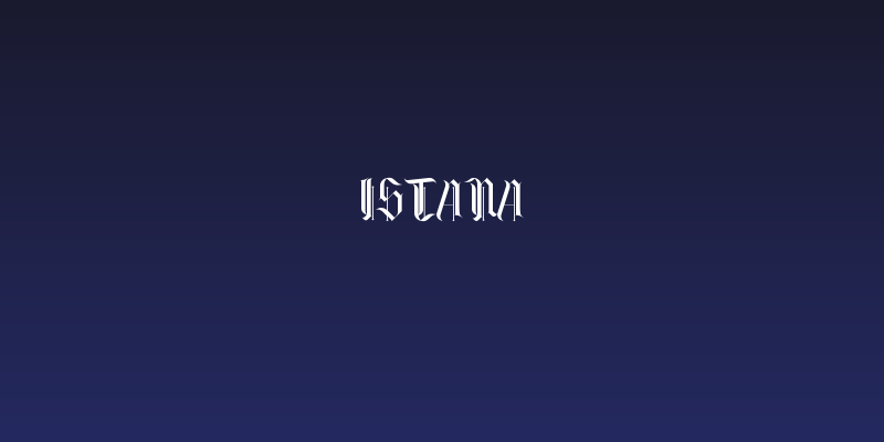 ISTANA Social Header