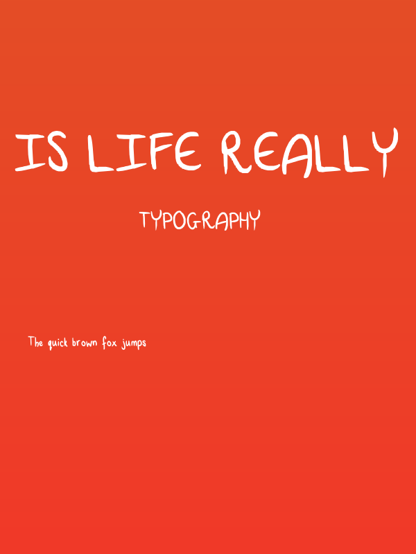 Is life really that complicated Poster