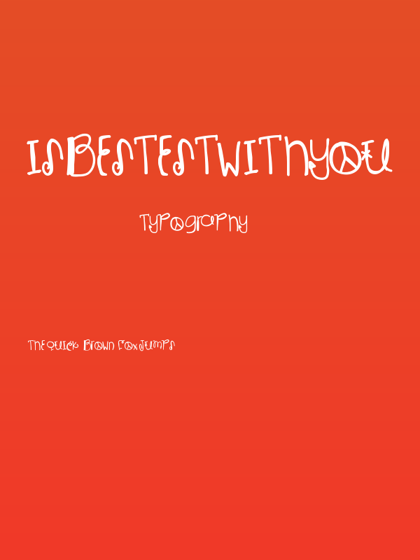 IsBestestWithYou Poster