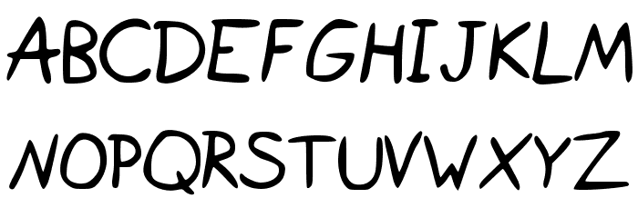 IsaacSans Font LOWERCASE