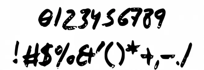 IsaacScript2 Font OTHER CHARS