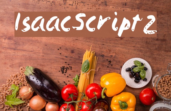 IsaacScript2 Font examples