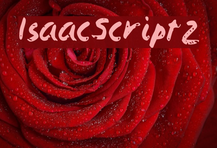 IsaacScript2 Font examples