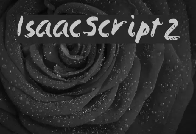 IsaacScript2 Font examples