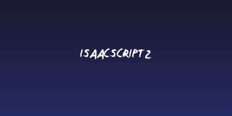 IsaacScript2 Social Header