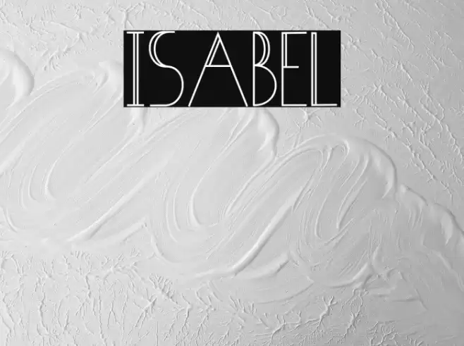 Isabel Font examples