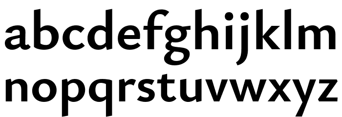 Isabella Sans ExtraBold Font LOWERCASE