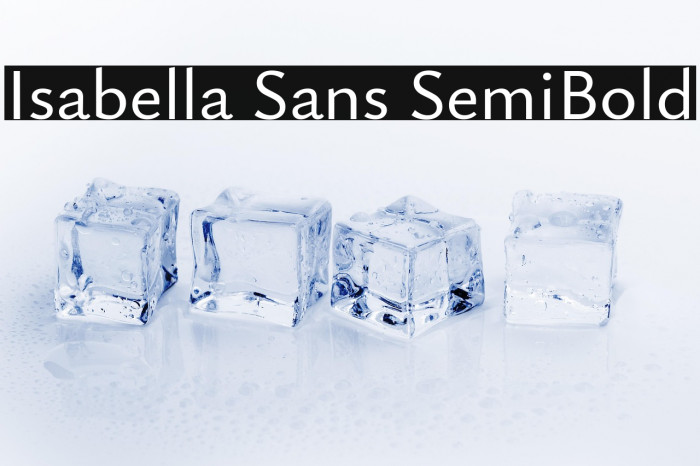 Isabella Sans SemiBold Example 1